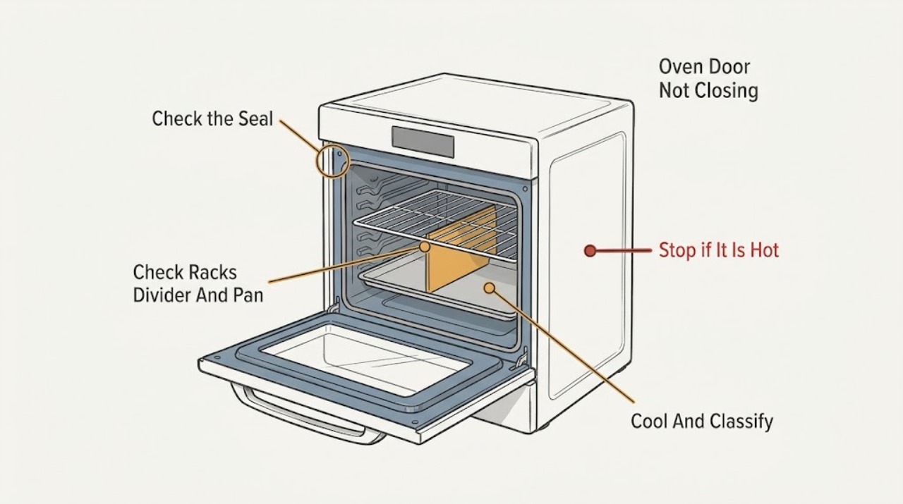 Oven Door Not Closing