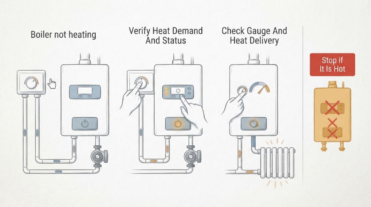 Boiler not heating