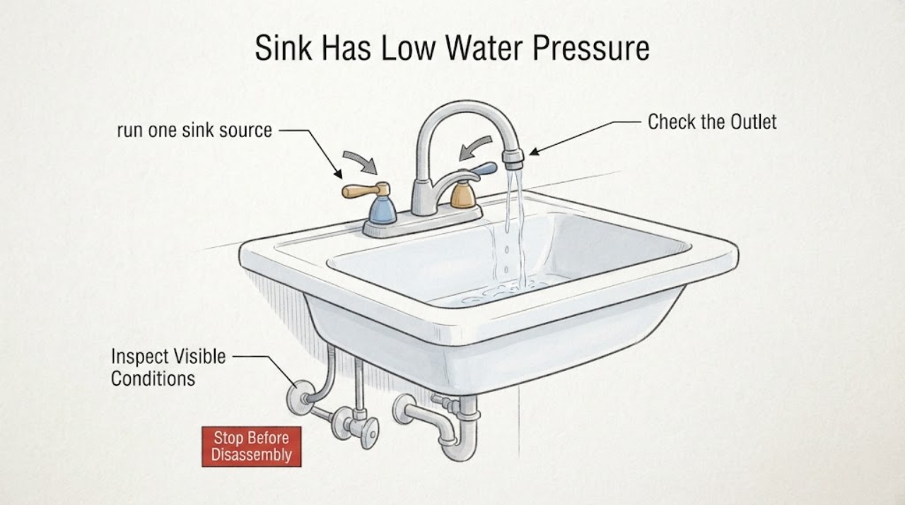 Sink Has Low Water Pressure