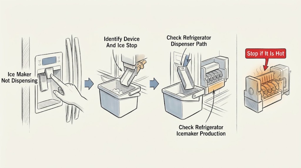Ice Maker Not Dispensing