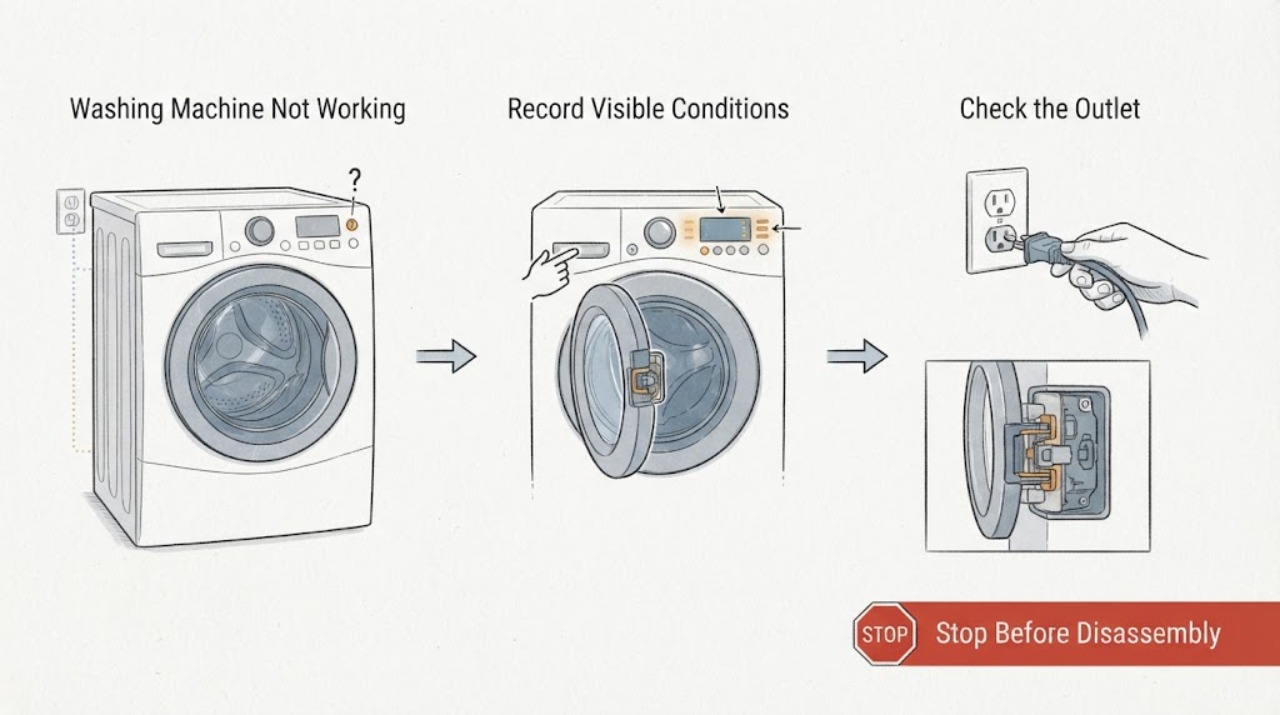 Washing Machine Not Working