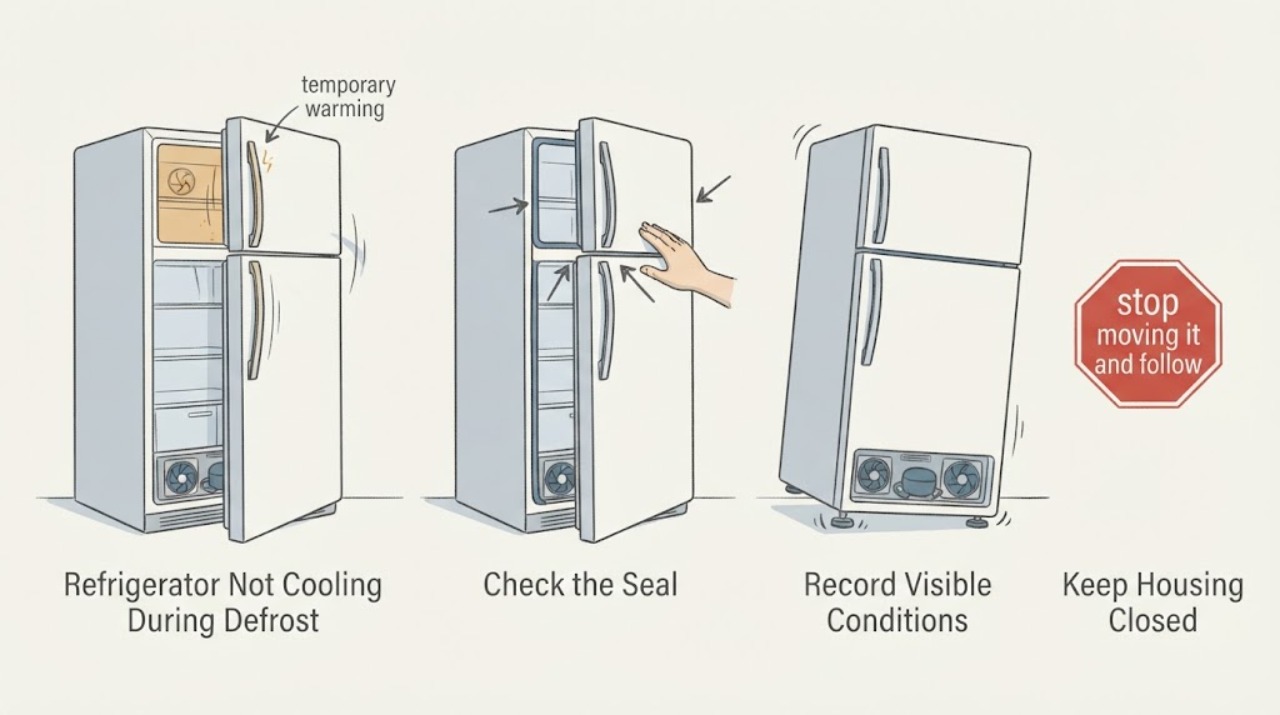 Refrigerator Not Cooling During Defrost