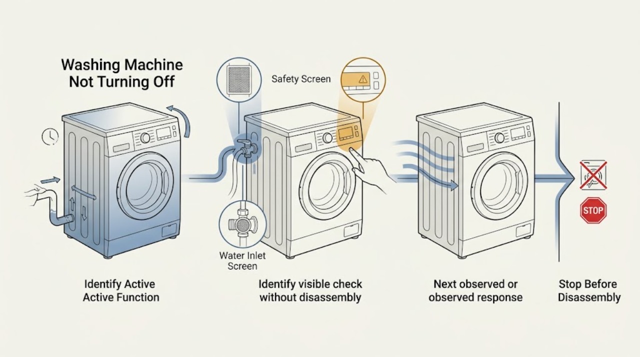 Washing Machine Not Turning Off