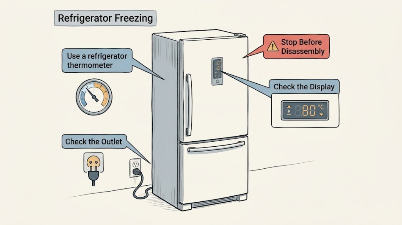 Refrigerator Freezing