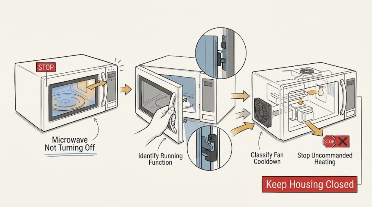 Microwave Not Turning Off