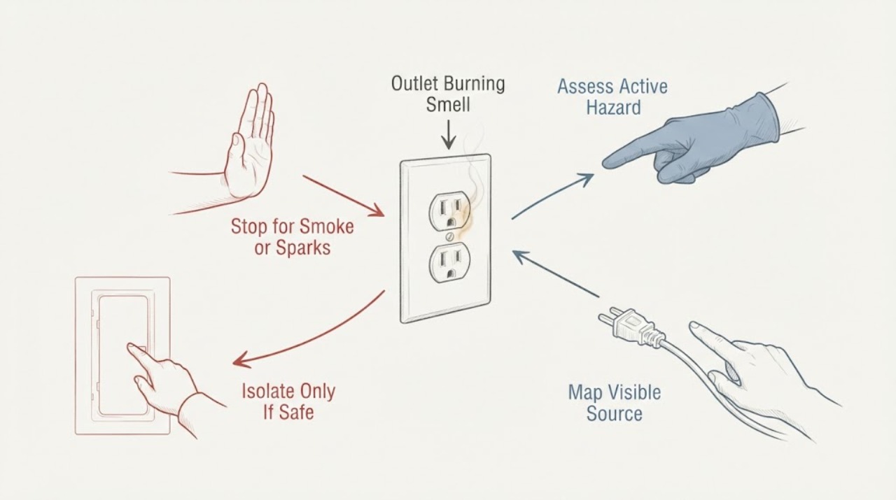 Outlet Burning Smell