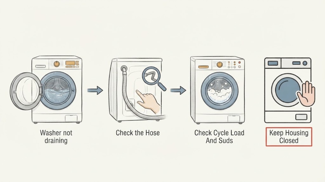 Washer not draining