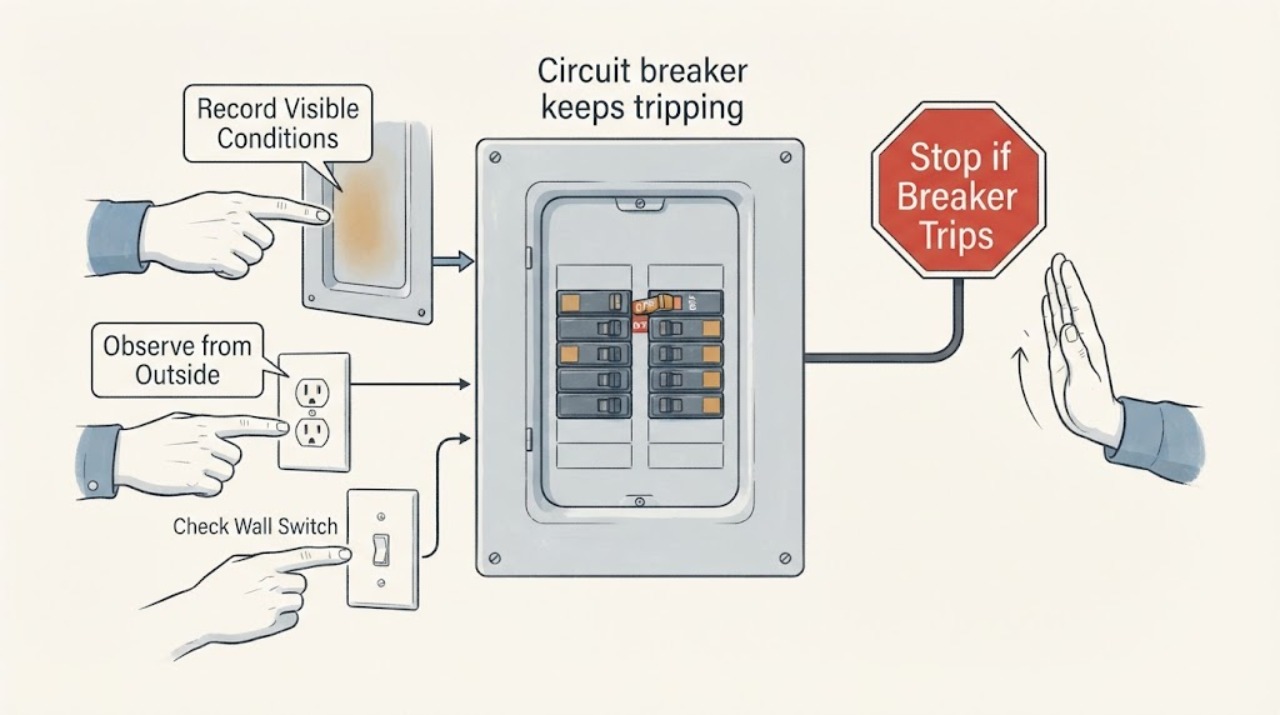 Circuit breaker keeps tripping