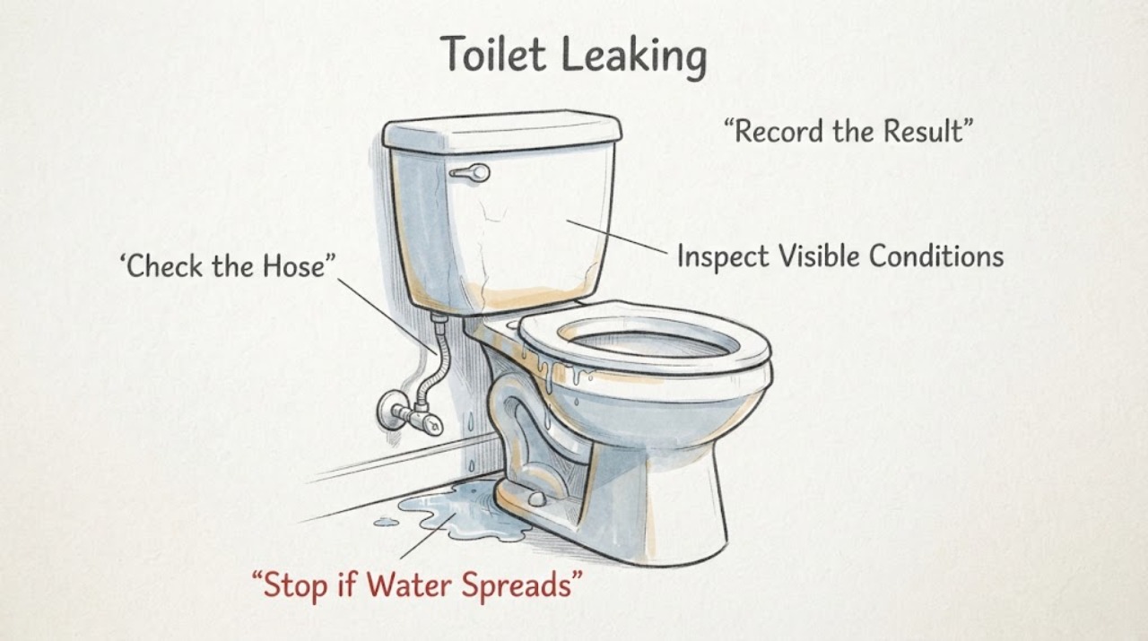 Toilet Leaking