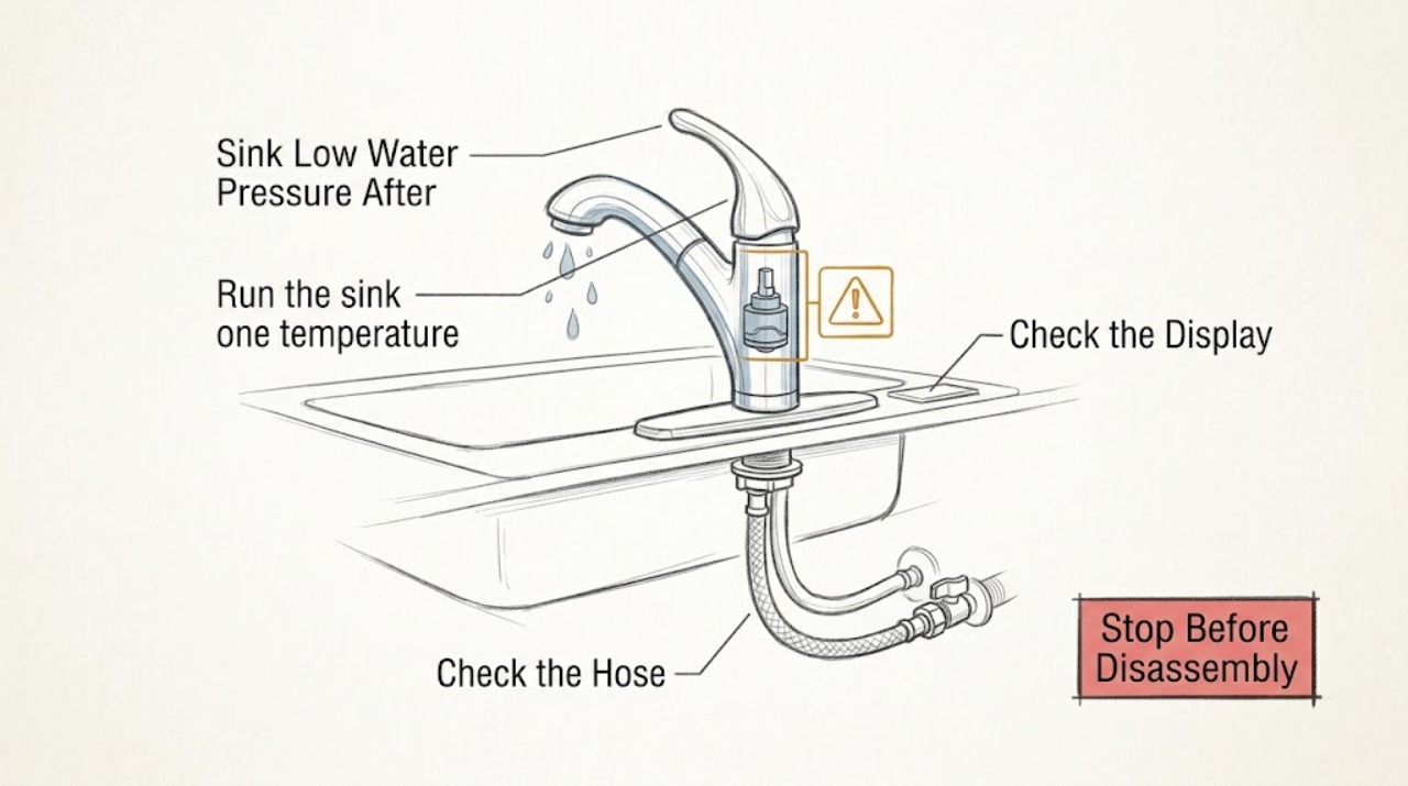Sink Low Water Pressure After