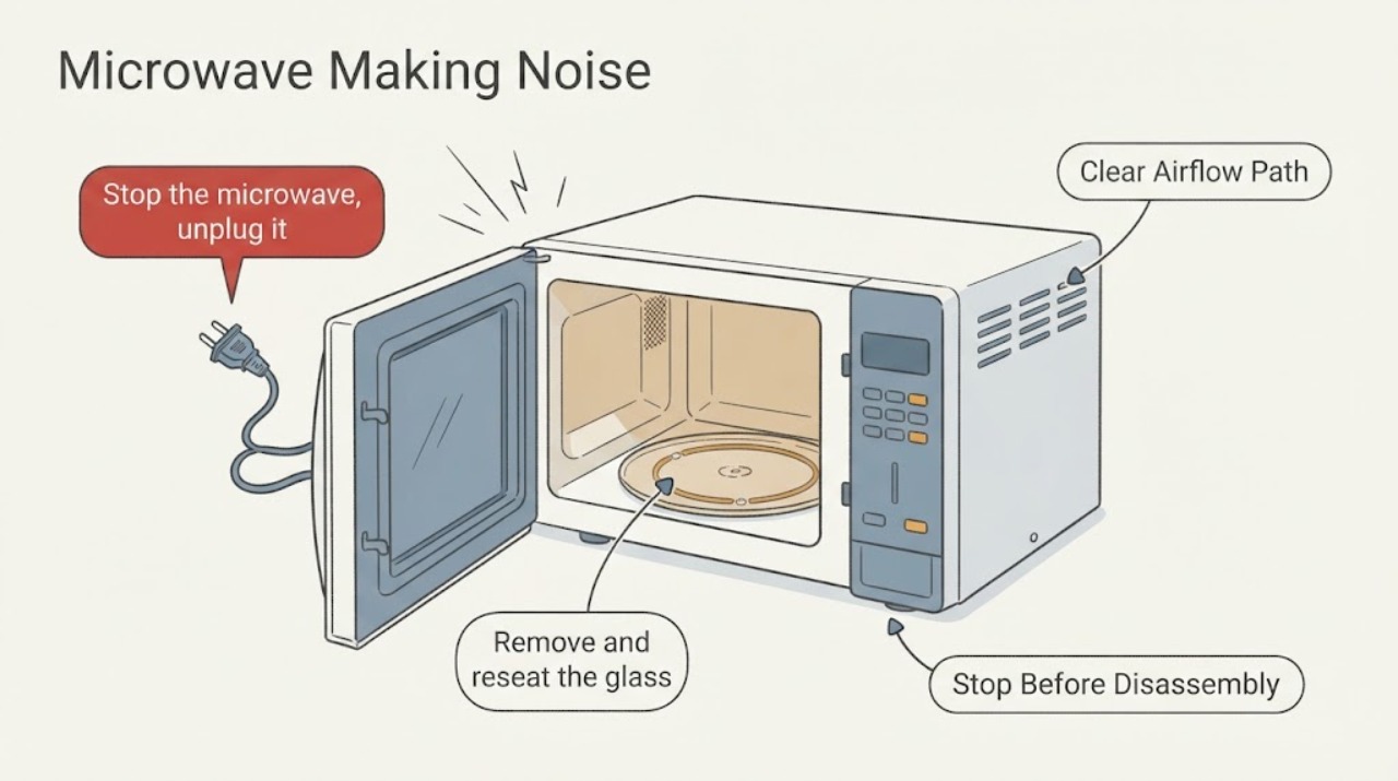 Microwave Making Noise