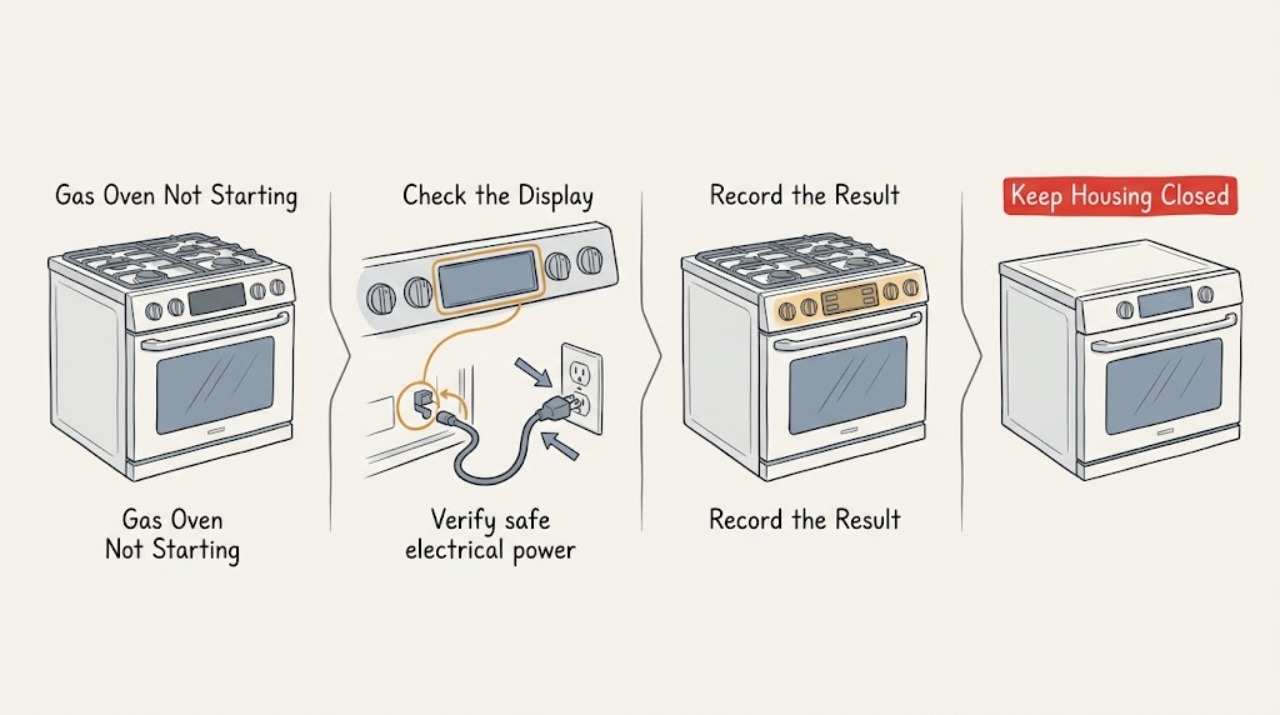 Gas Oven Not Starting
