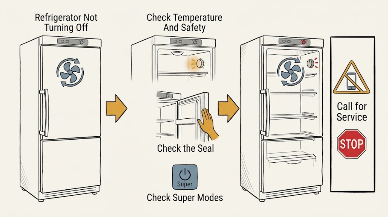 Refrigerator Not Turning Off