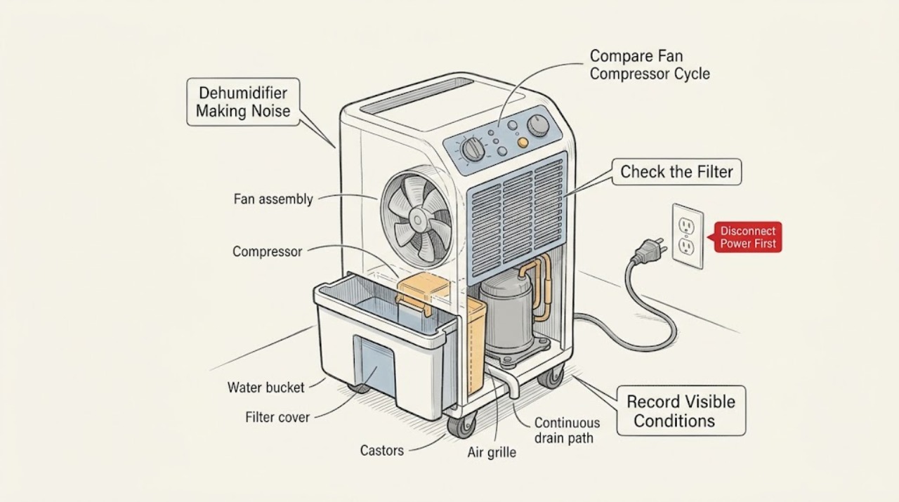 Dehumidifier Making Noise