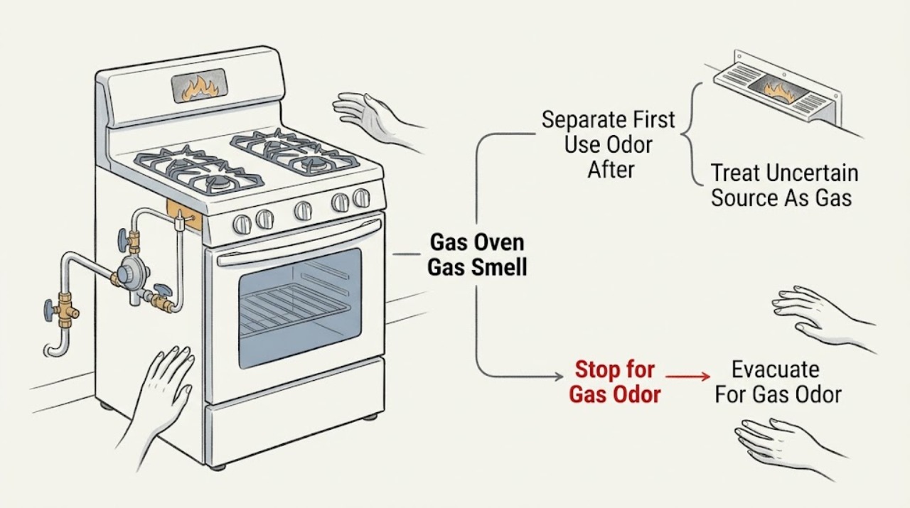 Gas Oven Gas Smell