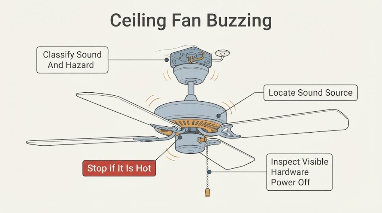 Ceiling Fan Buzzing