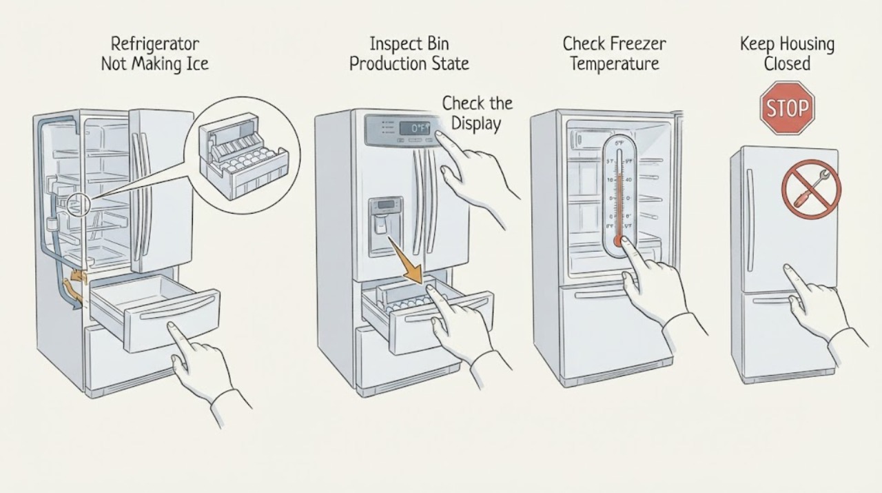 Refrigerator Not Making Ice