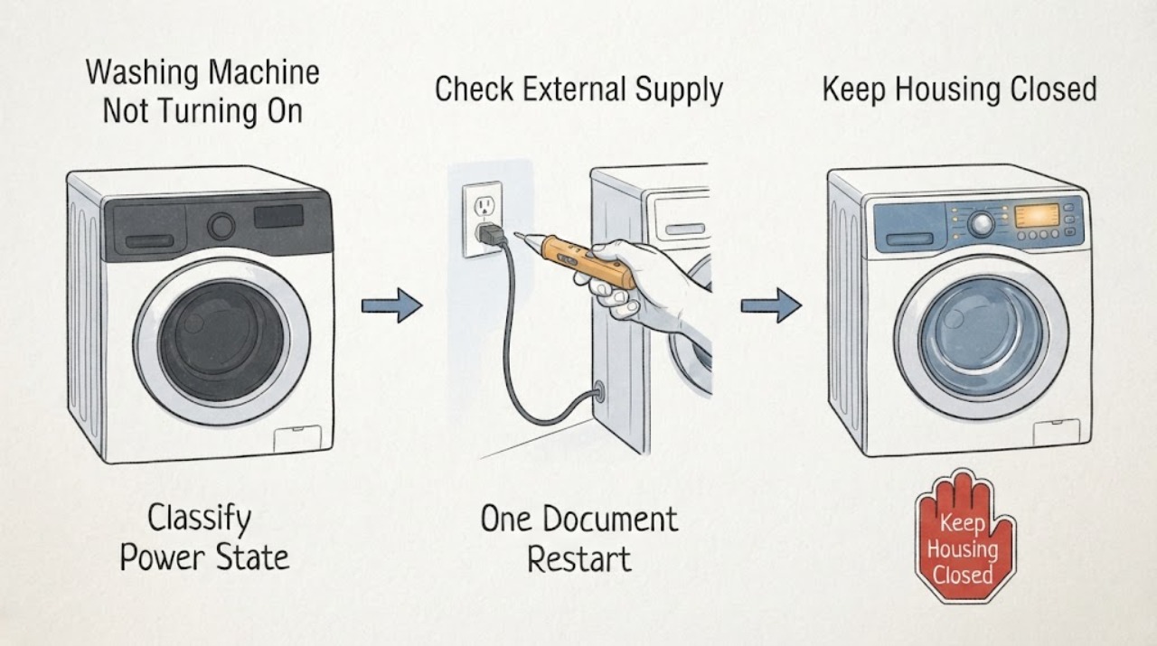 Washing Machine Not Turning On