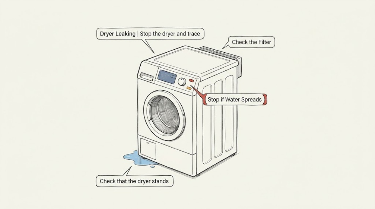 Dryer Leaking