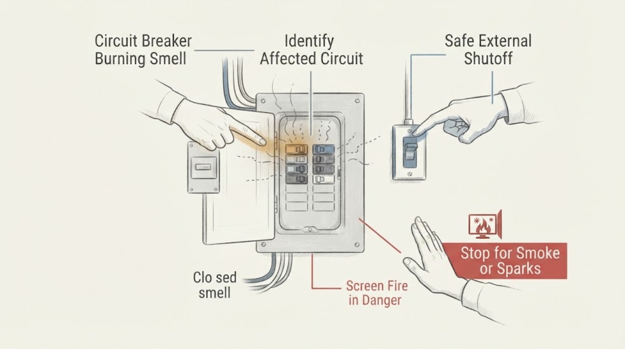 Circuit Breaker Burning Smell