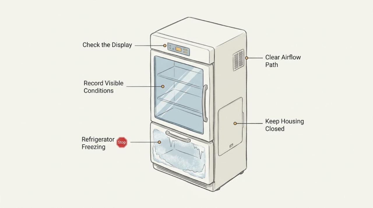 Refrigerator Freezing