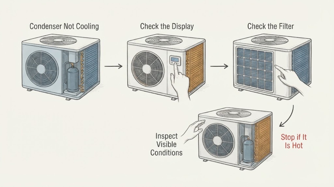Condenser Not Cooling