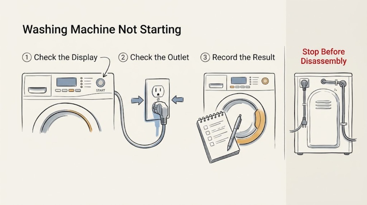 Washing Machine Not Starting