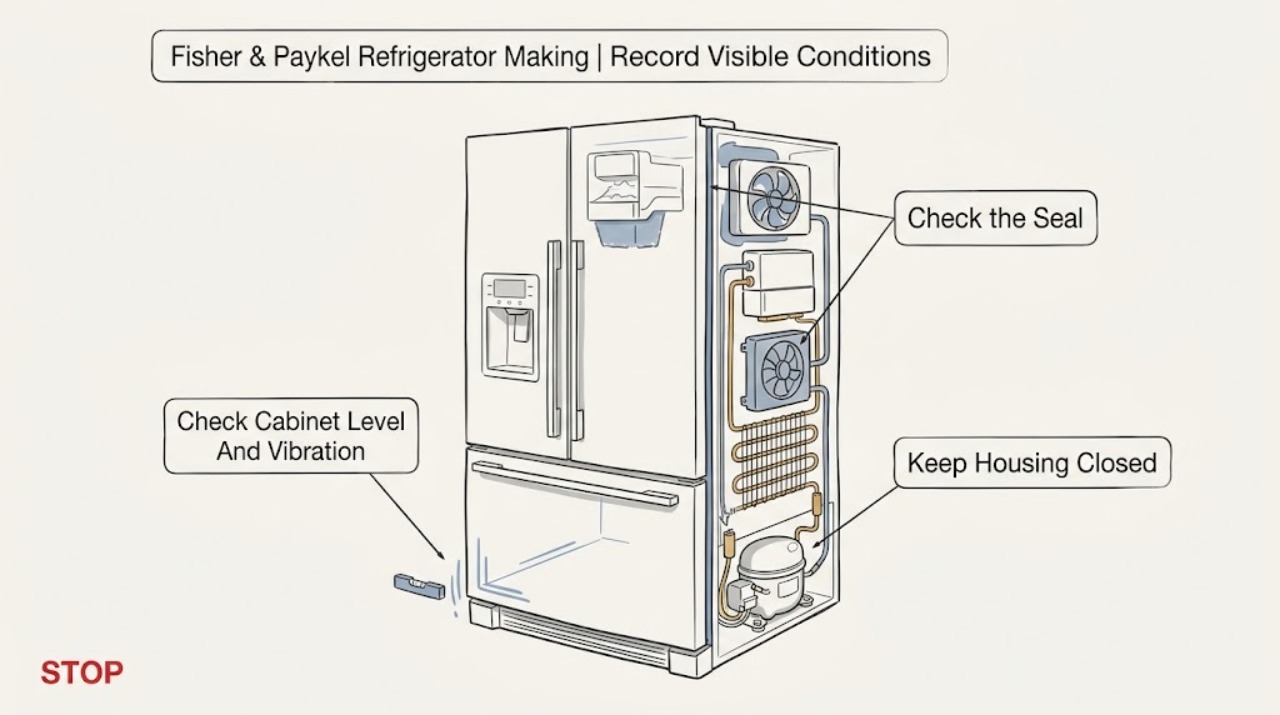 Fisher & Paykel Refrigerator Making