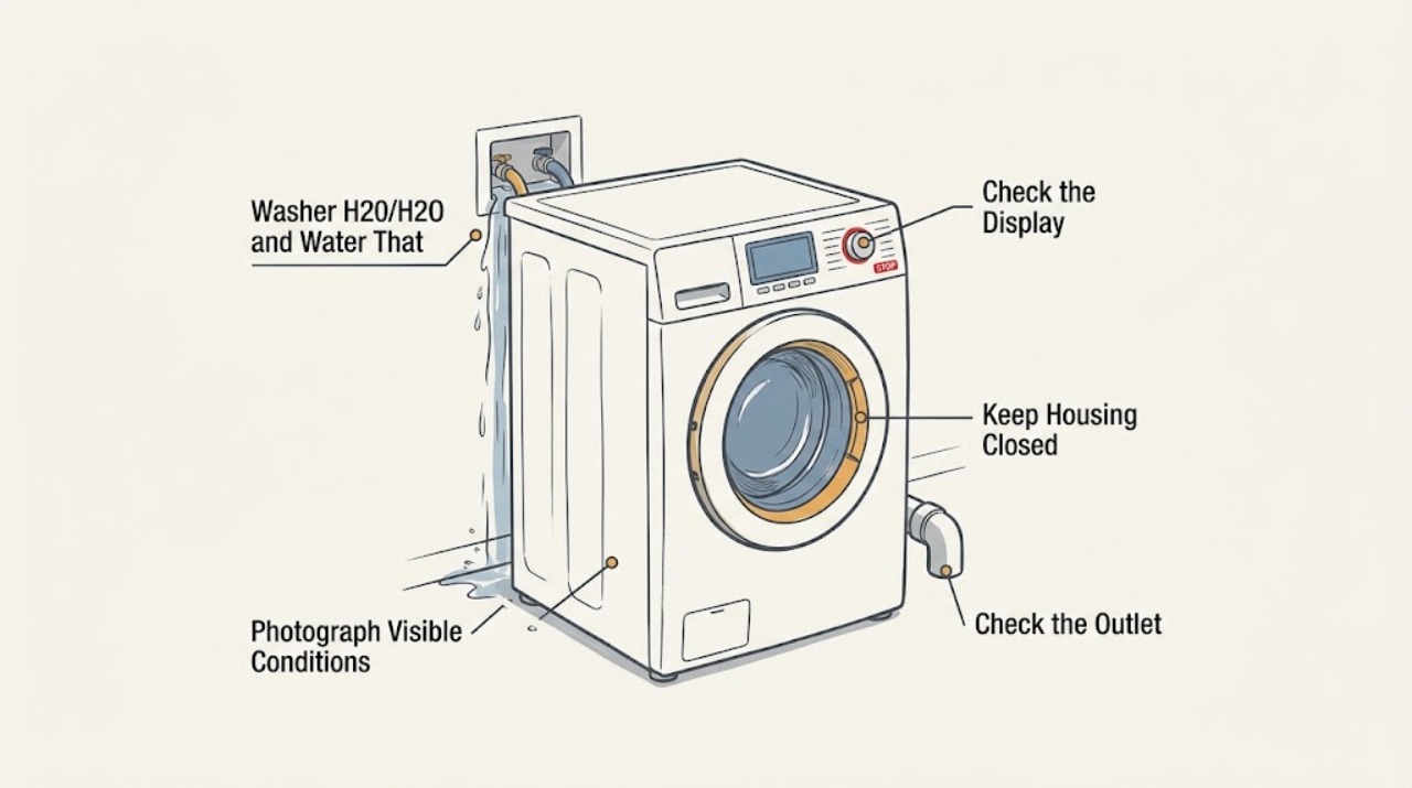 Washer H20/H2O and Water That