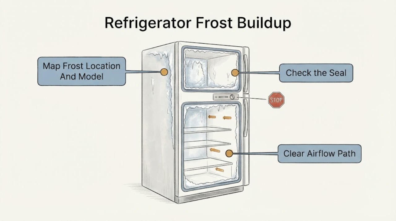 Refrigerator Frost Buildup