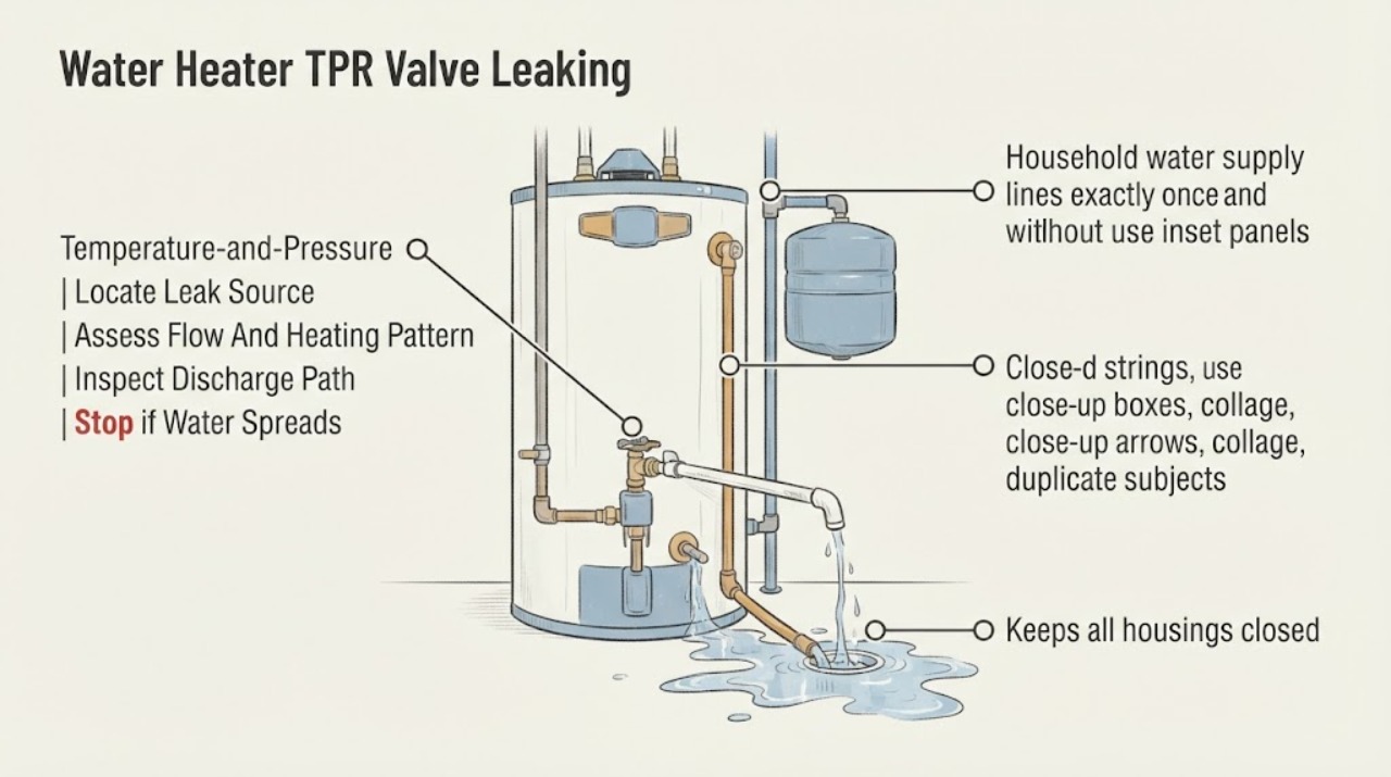 Water Heater TPR Valve Leaking