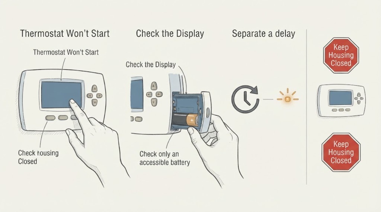 Thermostat Won't Start