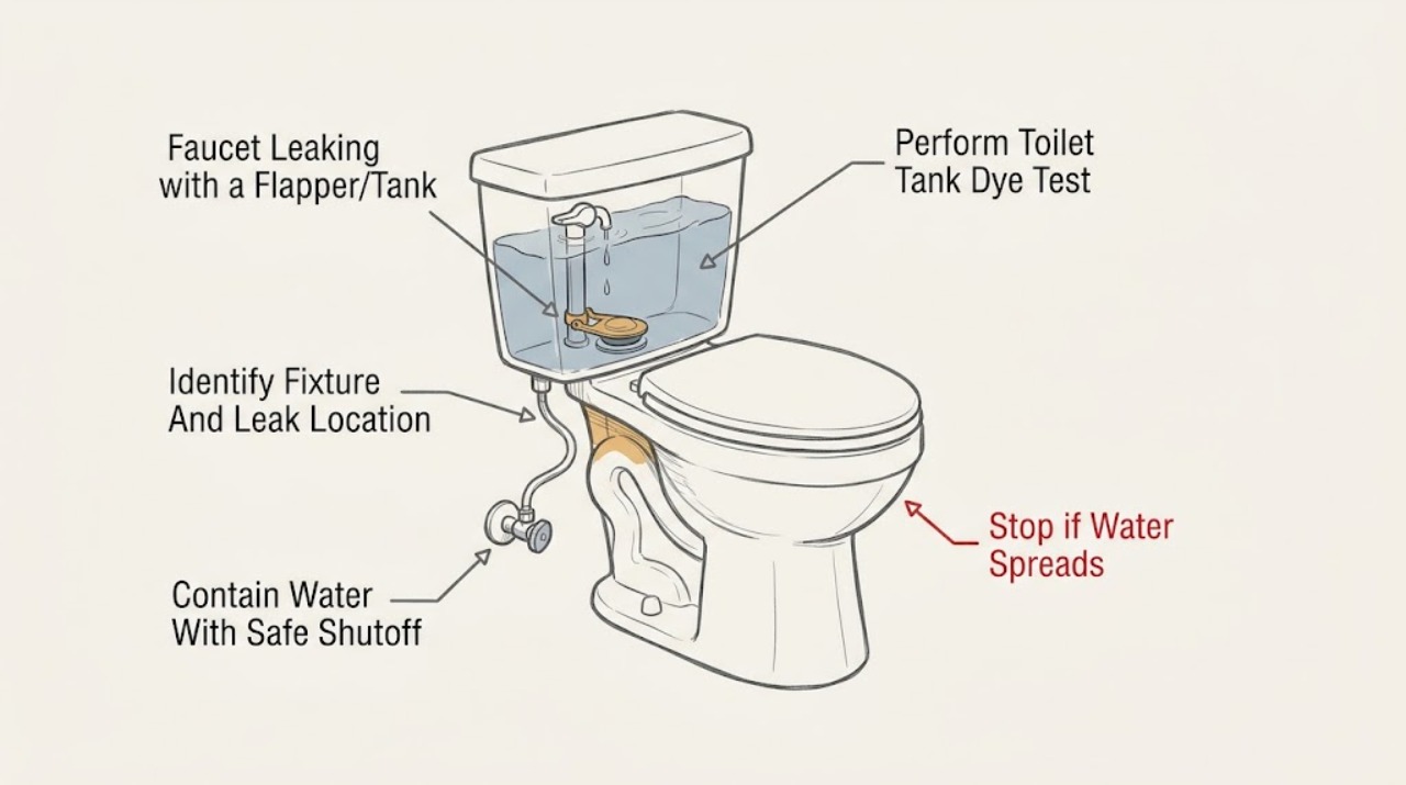 Faucet Leaking with a Flapper/Tank
