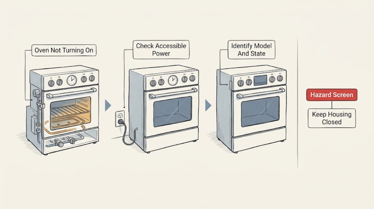 Oven Not Turning On