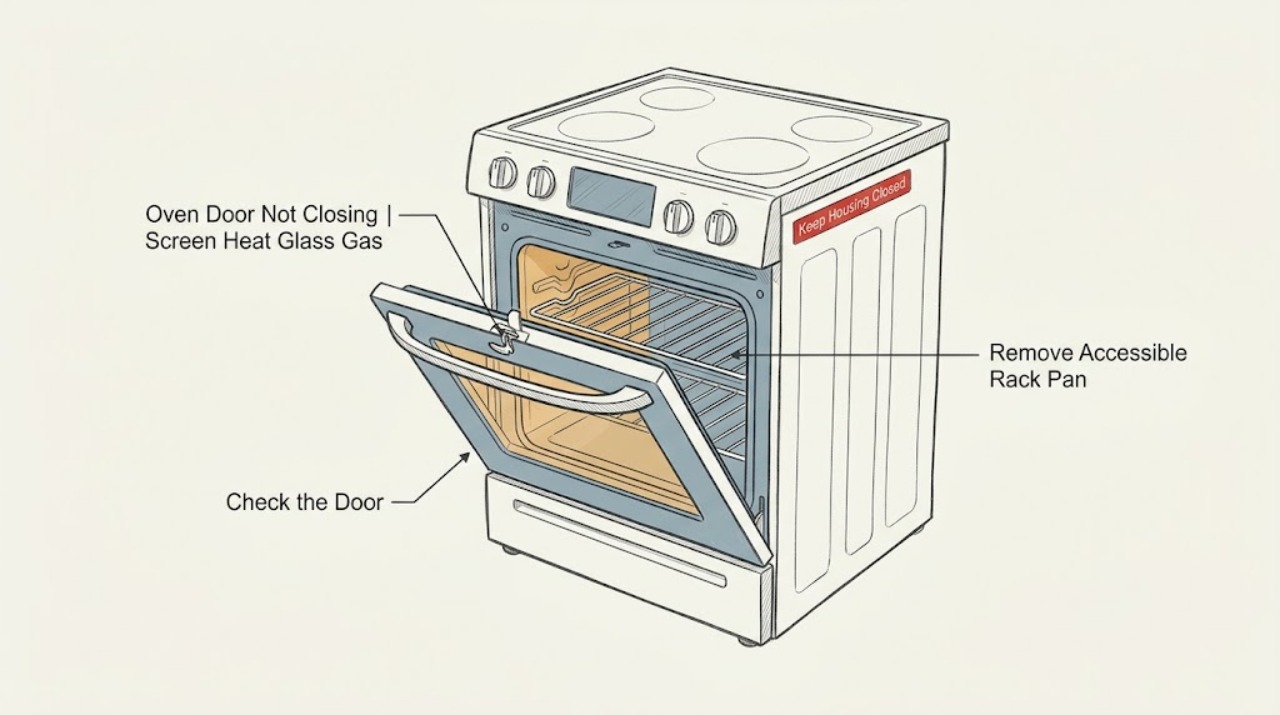 Oven Door Not Closing