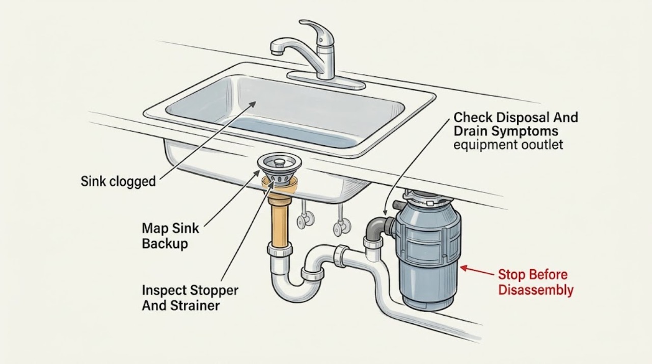 Sink clogged