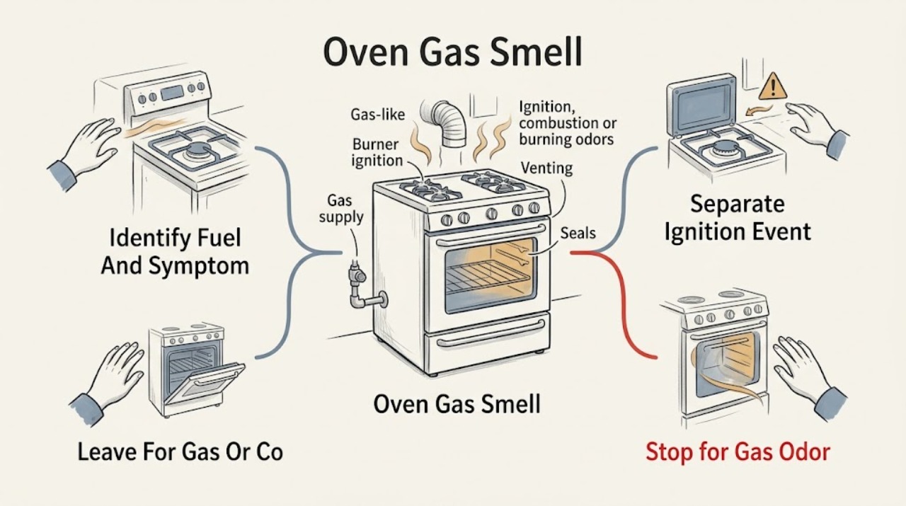 Oven Gas Smell