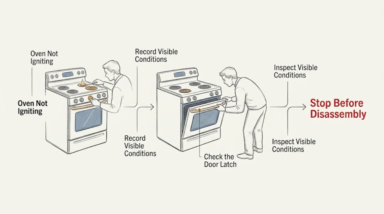 Oven Not Igniting