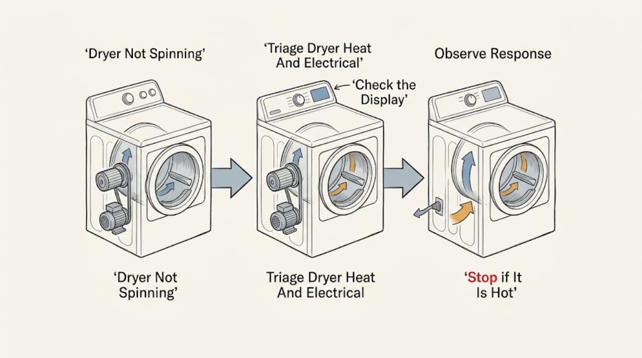 Dryer Not Spinning