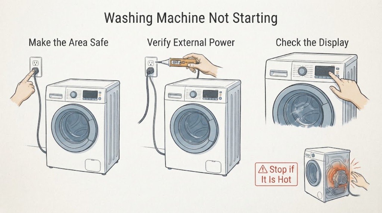 Washing Machine Not Starting