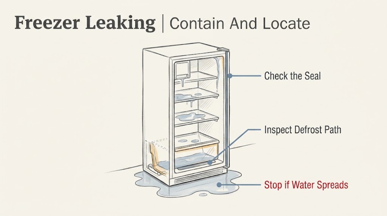 Freezer Leaking