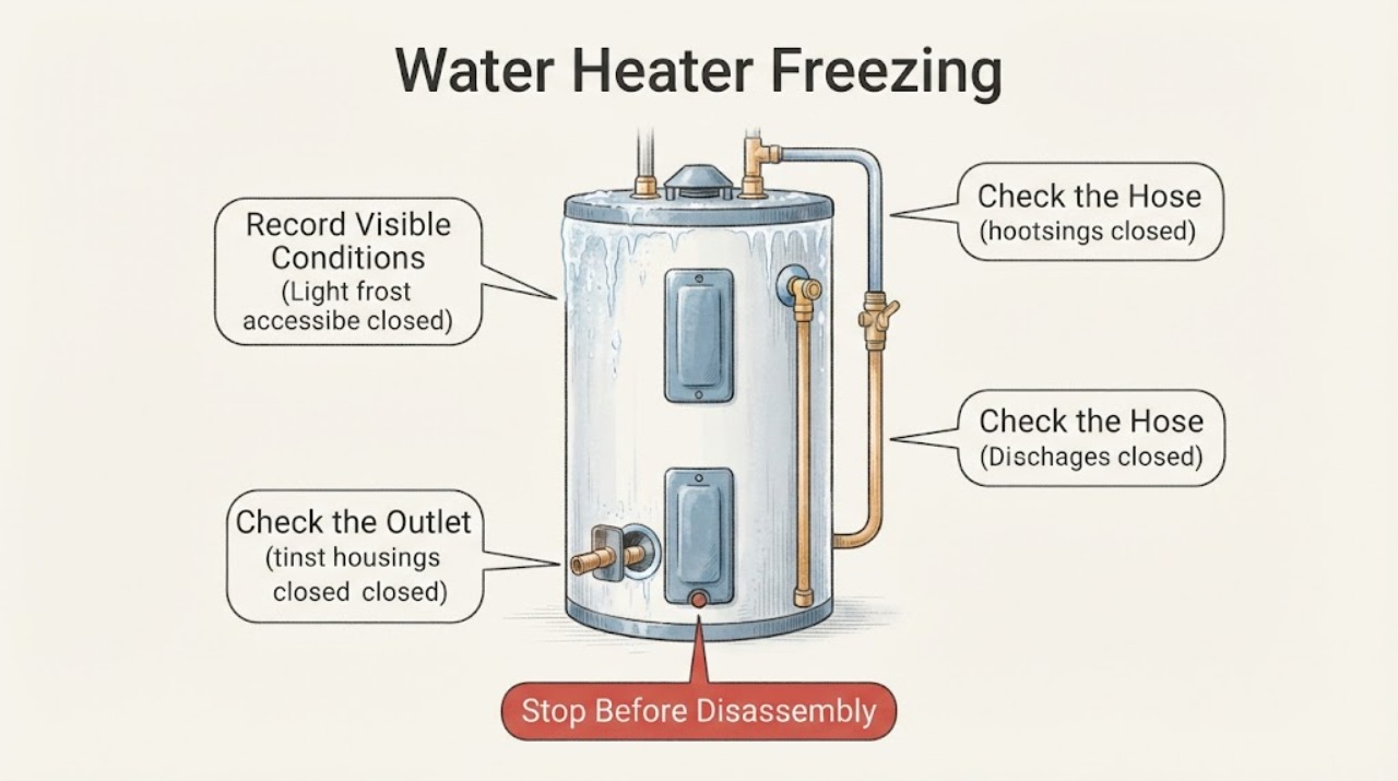 Water Heater Freezing
