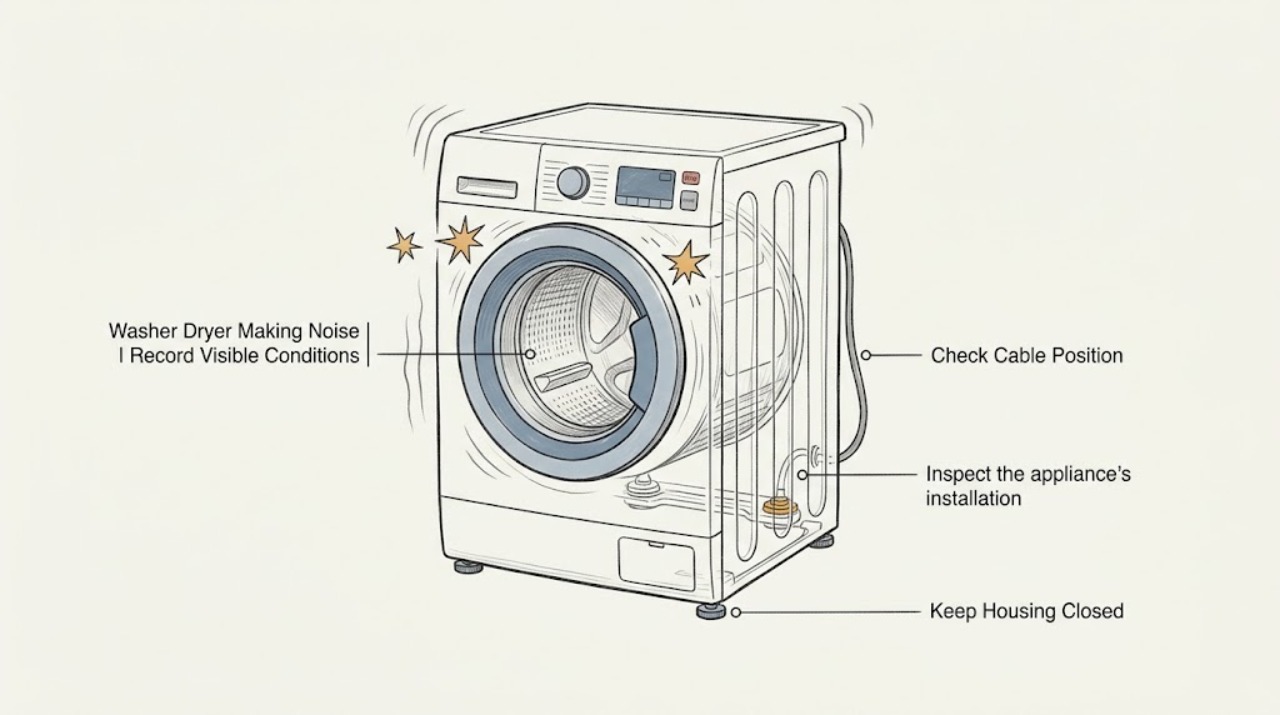 Washer Dryer Making Noise