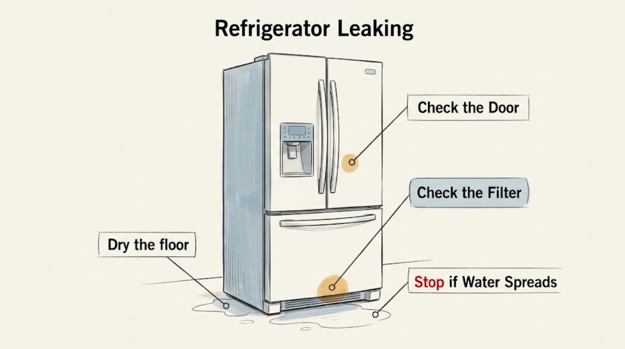 Refrigerator Leaking