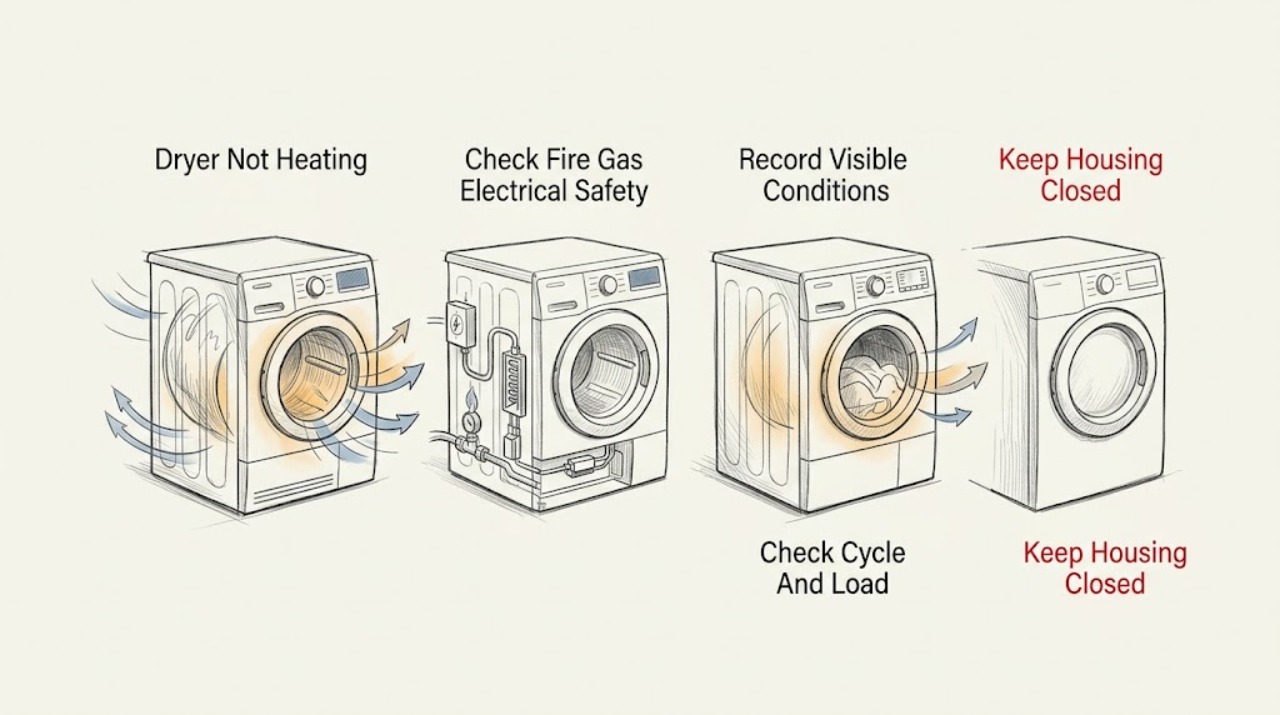 Dryer Not Heating