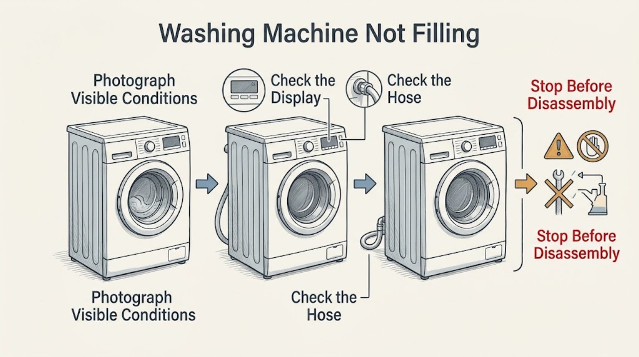 Washing Machine Not Filling