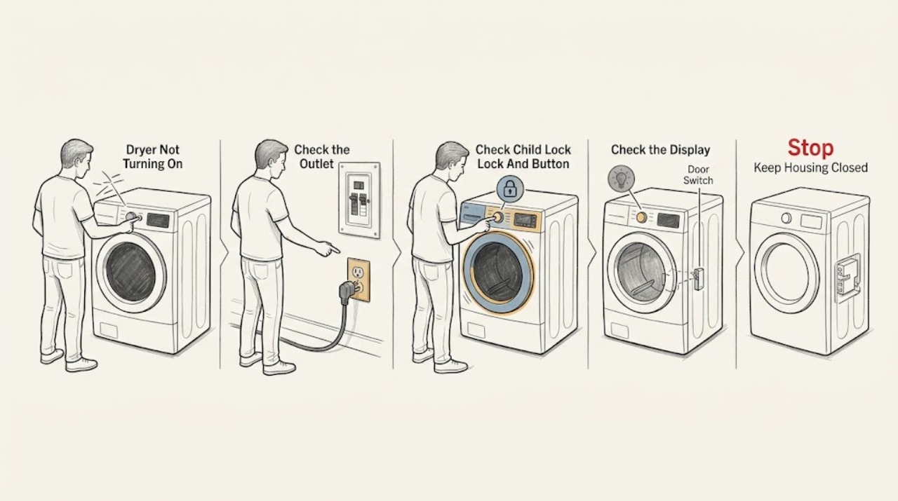 Dryer Not Turning On