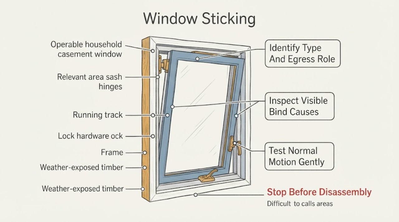 Window Sticking