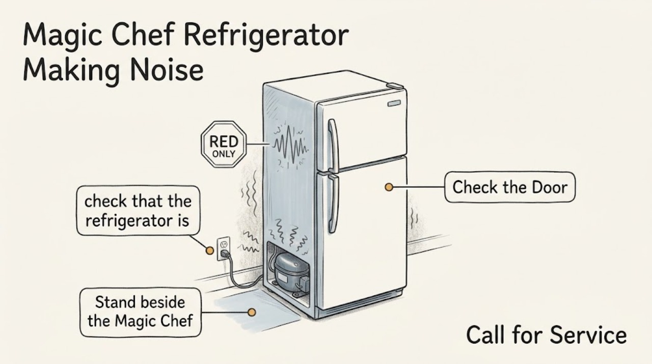 Magic Chef Refrigerator Making Noise