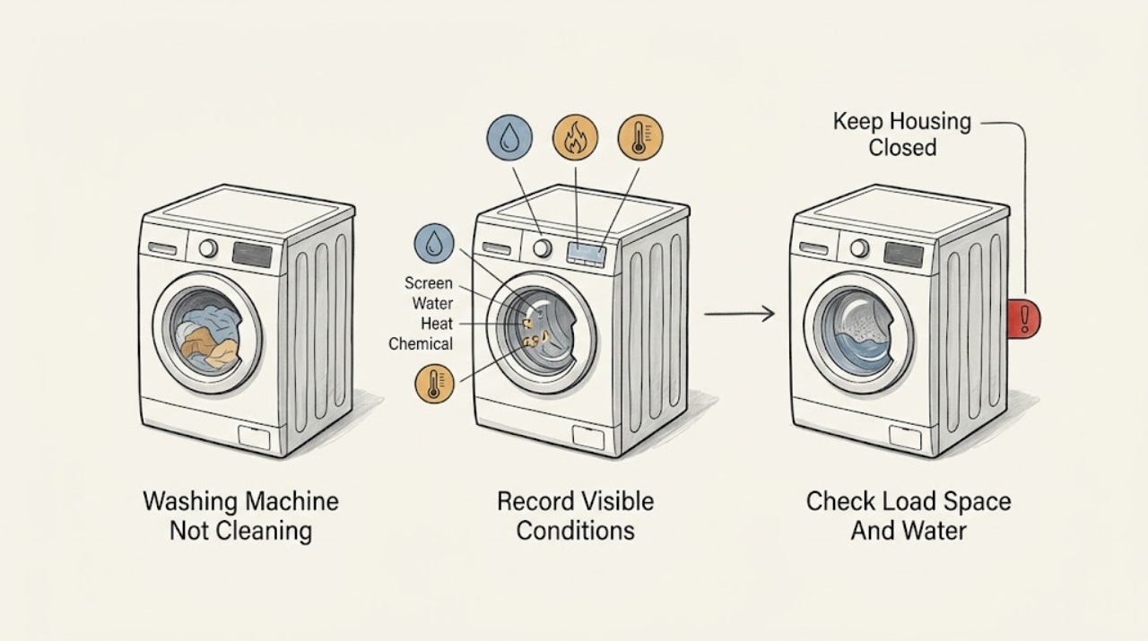 Washing Machine Not Cleaning